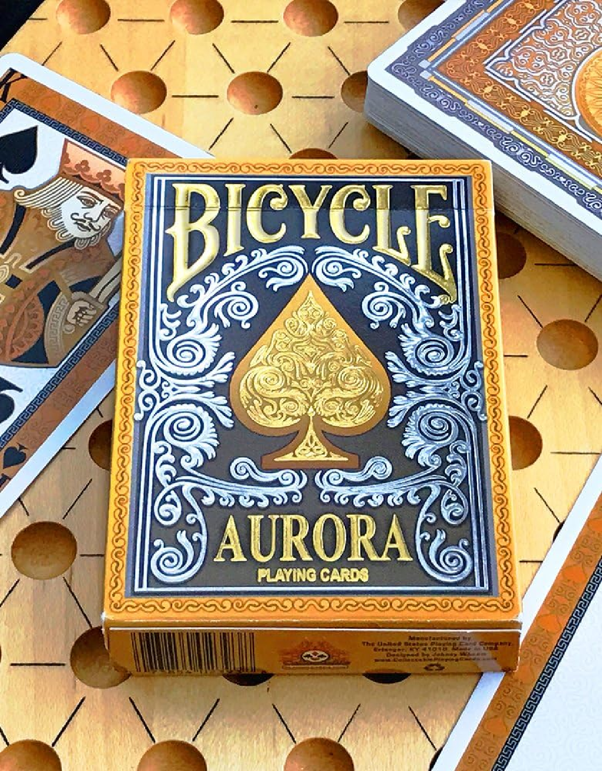Ein Kartenspiel Bicycle Aurora.