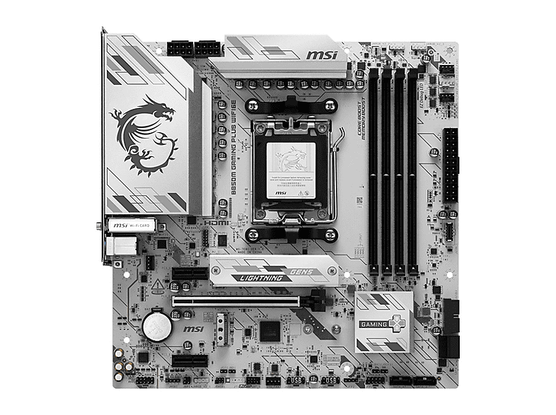 MSI PB1127660 AMD B850 DDR5 Micro ATX Anakart