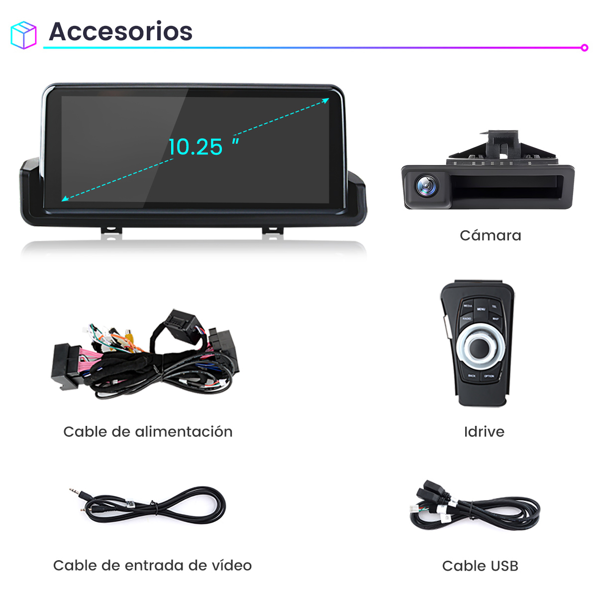Una hoja informativa, que muestra los detalles del producto, incluida la marca, el modelo y los datos de eficiencia energética.