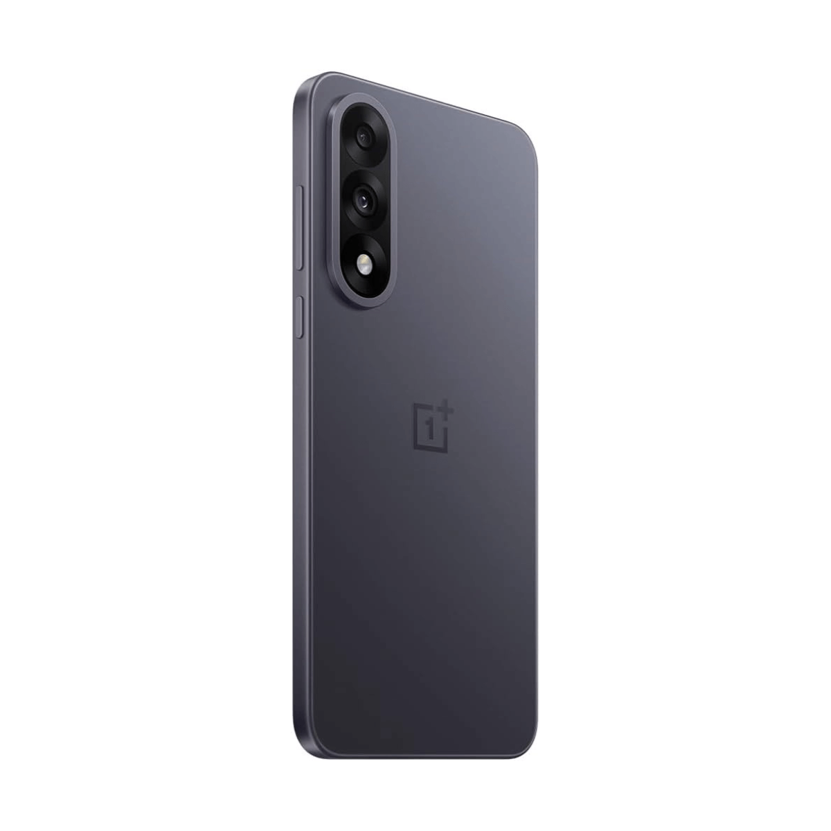 Ciemnoszary tył telefonu z trzema aparatami, lampą błyskową i logo OnePlus.