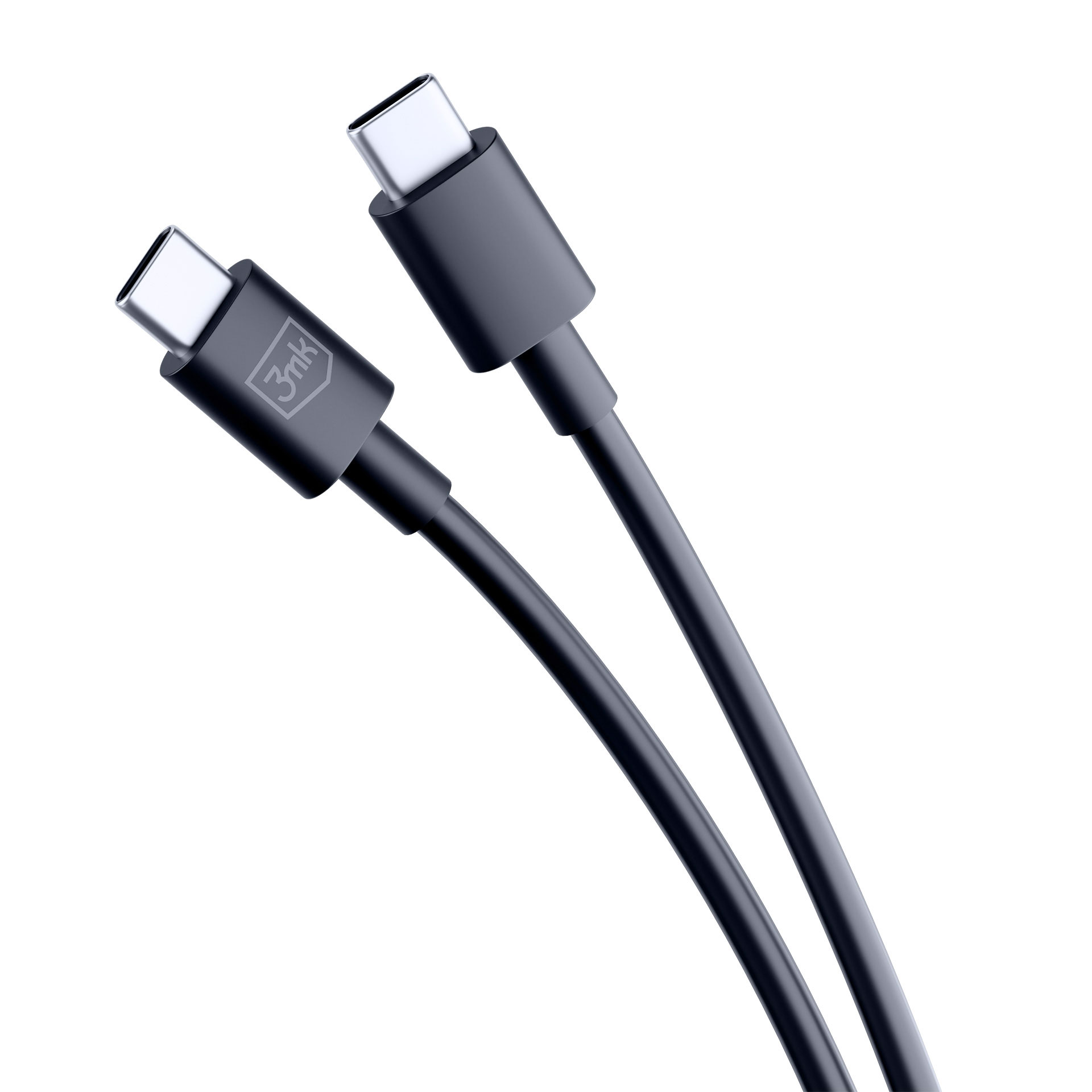 Cavi USB-C neri, affiancati.