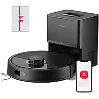 MediaMarkt ROBOROCK Q7 BF+ Set Robotstofzuiger met Dweilfunctie Zwart aanbieding