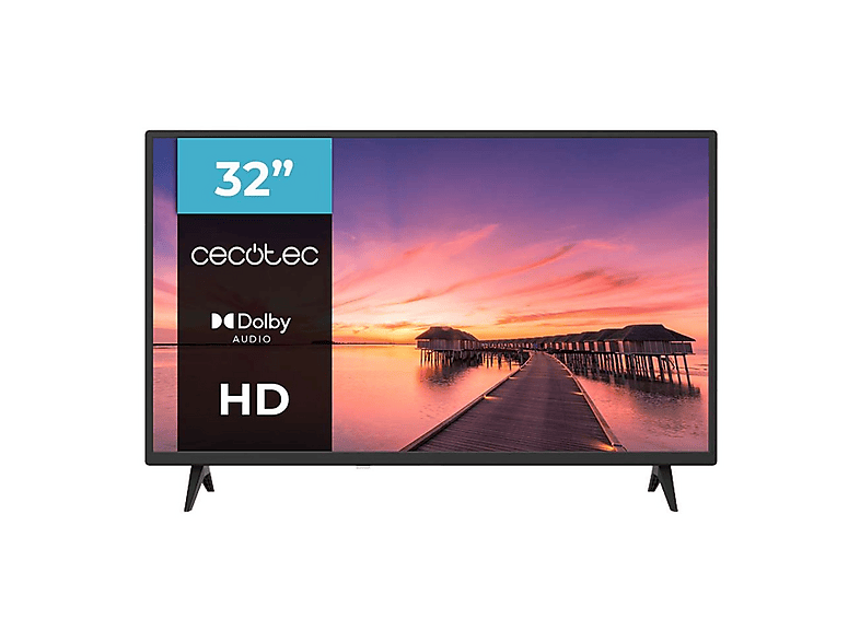 CECOTEC 02613 Fernseher (Flat, 32 Zoll / 81,28 cm, HD)