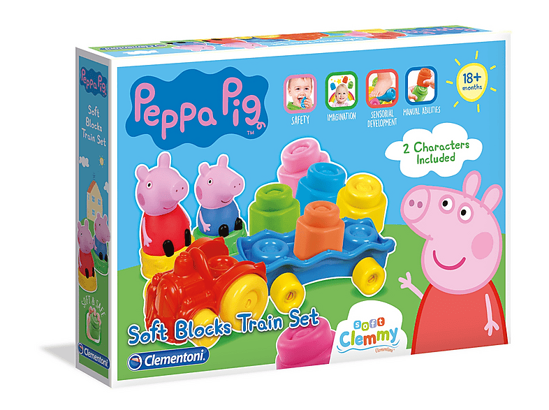 CLEMENTONI Soft Clemmy Playset Peppa Pig Spielzeugbauklötze | SATURN