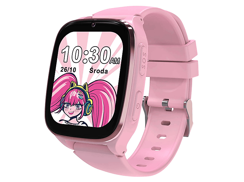 KIANO Watch KID Princess smart watch Silikon, Rosa