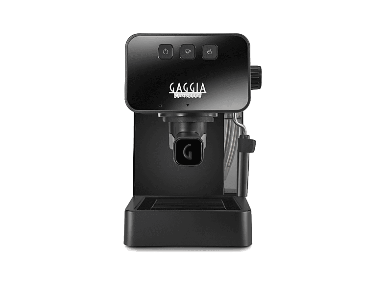 GAGGIA EG2111 ESPRESSO STYLE CREMA + 18 ESE PADS Siebträgermaschine Schwarz