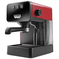 MediaMarkt GAGGIA EG2111 ESPRESSO STYLE CREMA + 18 ESE PADS Pistonmachine Rood aanbieding