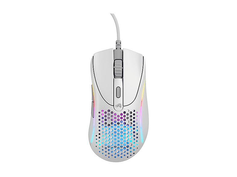 GLORIOUS PC GAMING RACE Model D 2 Kablolu Gaming Mouse Beyaz