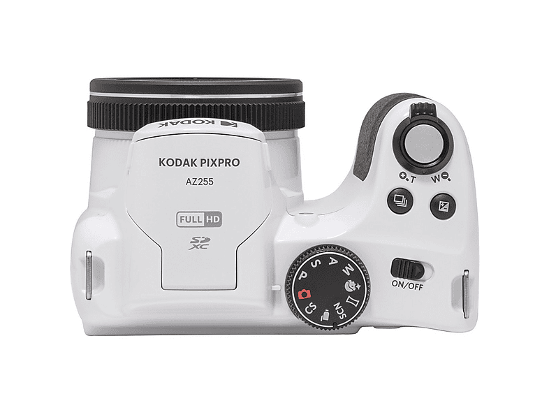 スマホ転送可　KODAK PIXPRO AZ255 デジタルカメラ 白 KODAK Pixpro AZ255 Compactcamera Wit | MediaMarkt