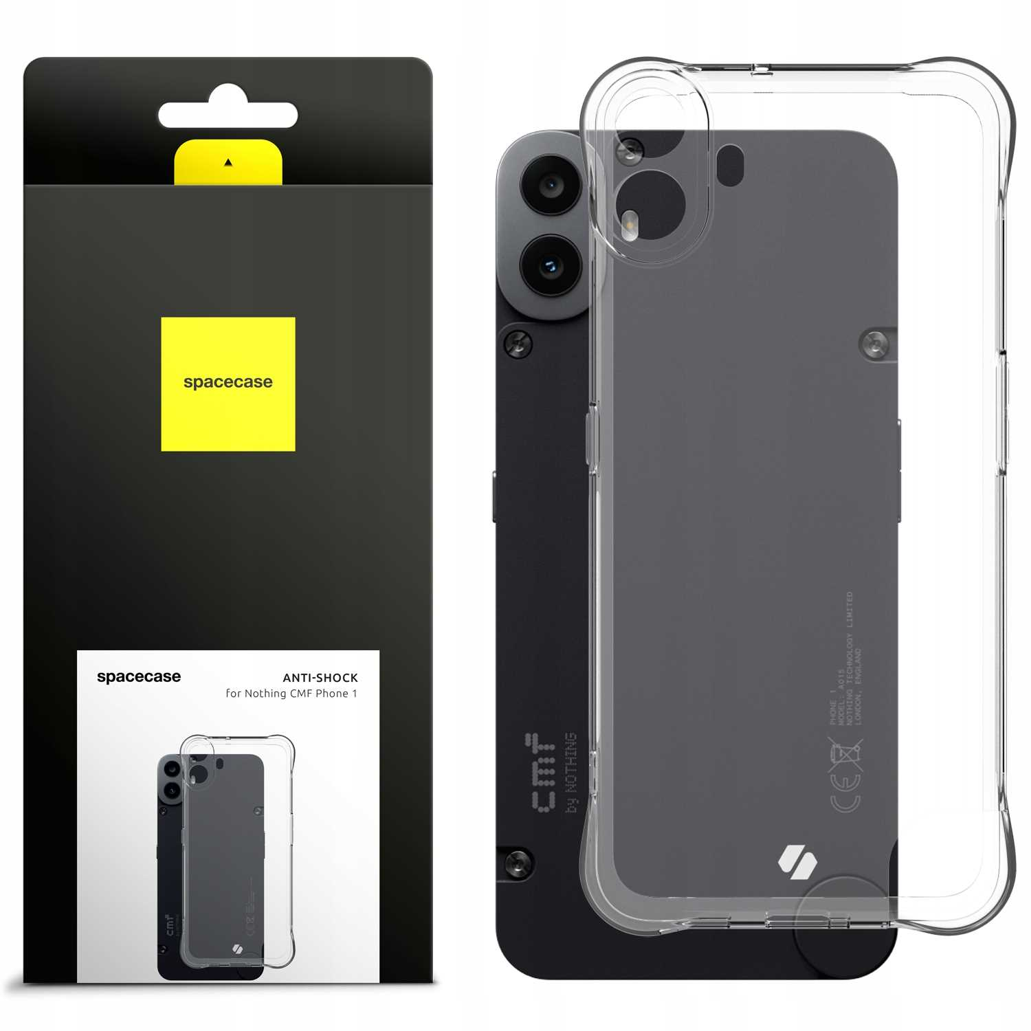 Silikonowe etui SPACECASE Anti-shock do Nothing CMF Phone 1