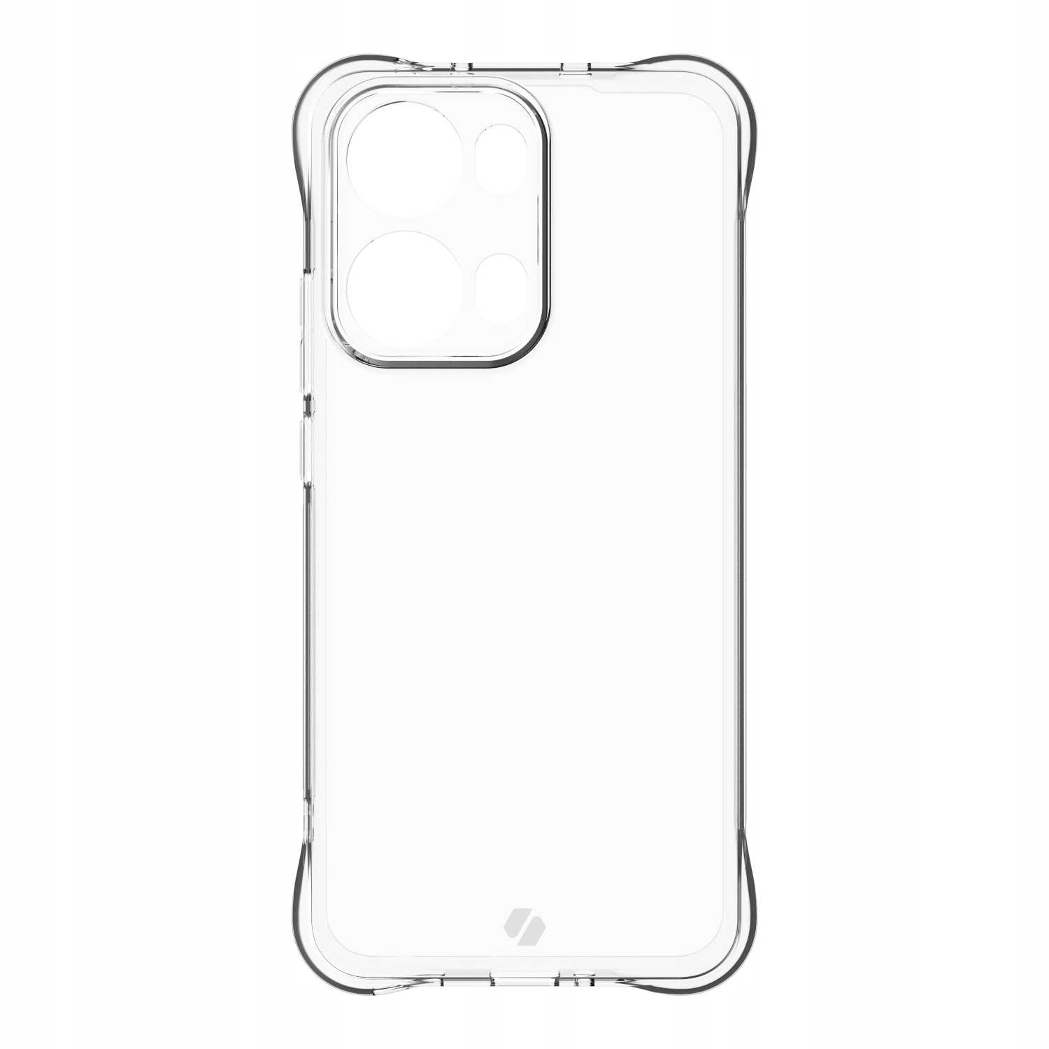 Przezroczyste etui na telefon. Etui jest przezroczyste z wycięciami.