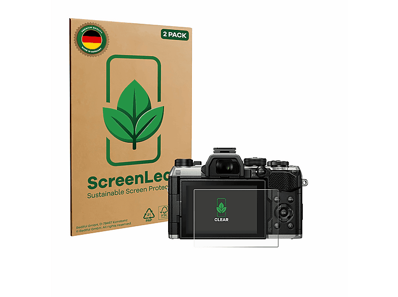 Dipos Displayschutzfolie Für Olympus OM-D E-M1 Mark III - Kratzfester Schutz, Blasenfrei, Unsichtbar