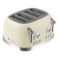 MediaMarkt KITCHENBROTHERS KB4167 Broodrooster Mart Beige aanbieding