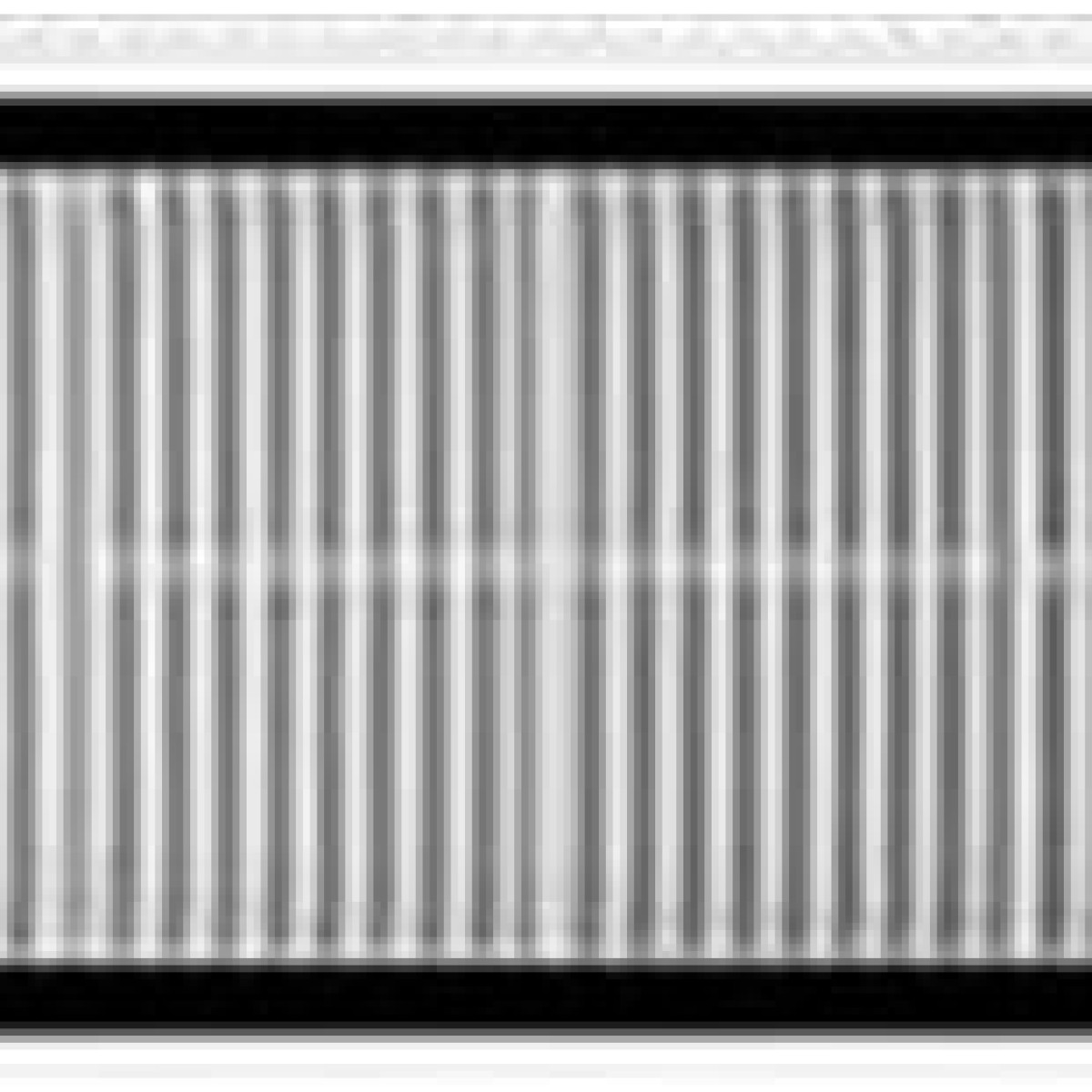 Filtro a strisce bianco e nero. Sfondo bianco.