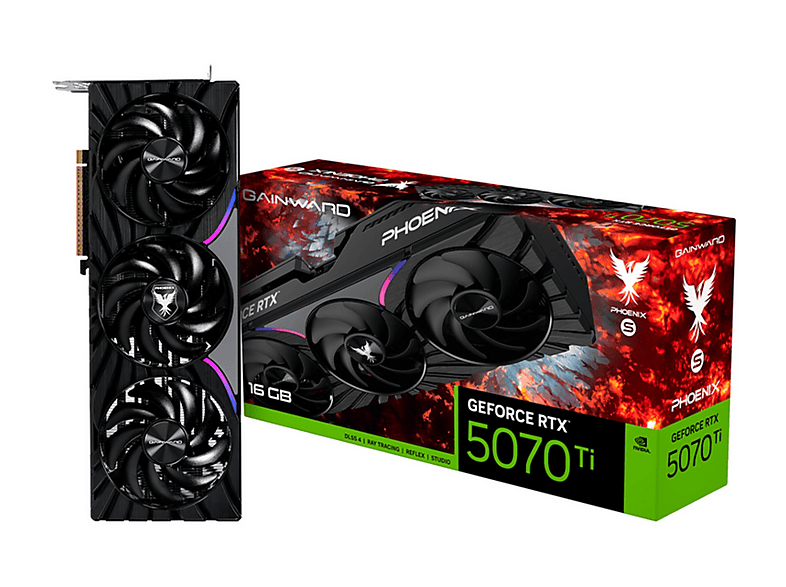 GAINWARD Phoenix-S GDDR7 256 Bit DLSS 4 GeForce RTX™ 5070 Ti 16 GB Ekran Kartı