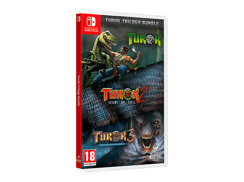 Juego Nintendo Switch | Turok Trilogy Bundle, Aventura | MediaMarkt