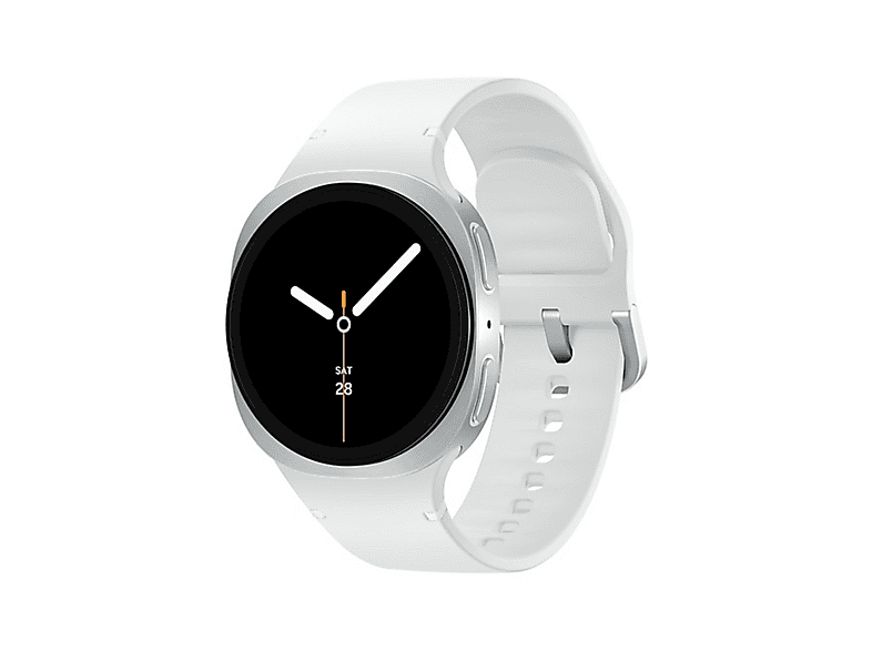 SAMSUNG Galaxy Watch8 Smartwatch Aluminium Aluminium, Silber