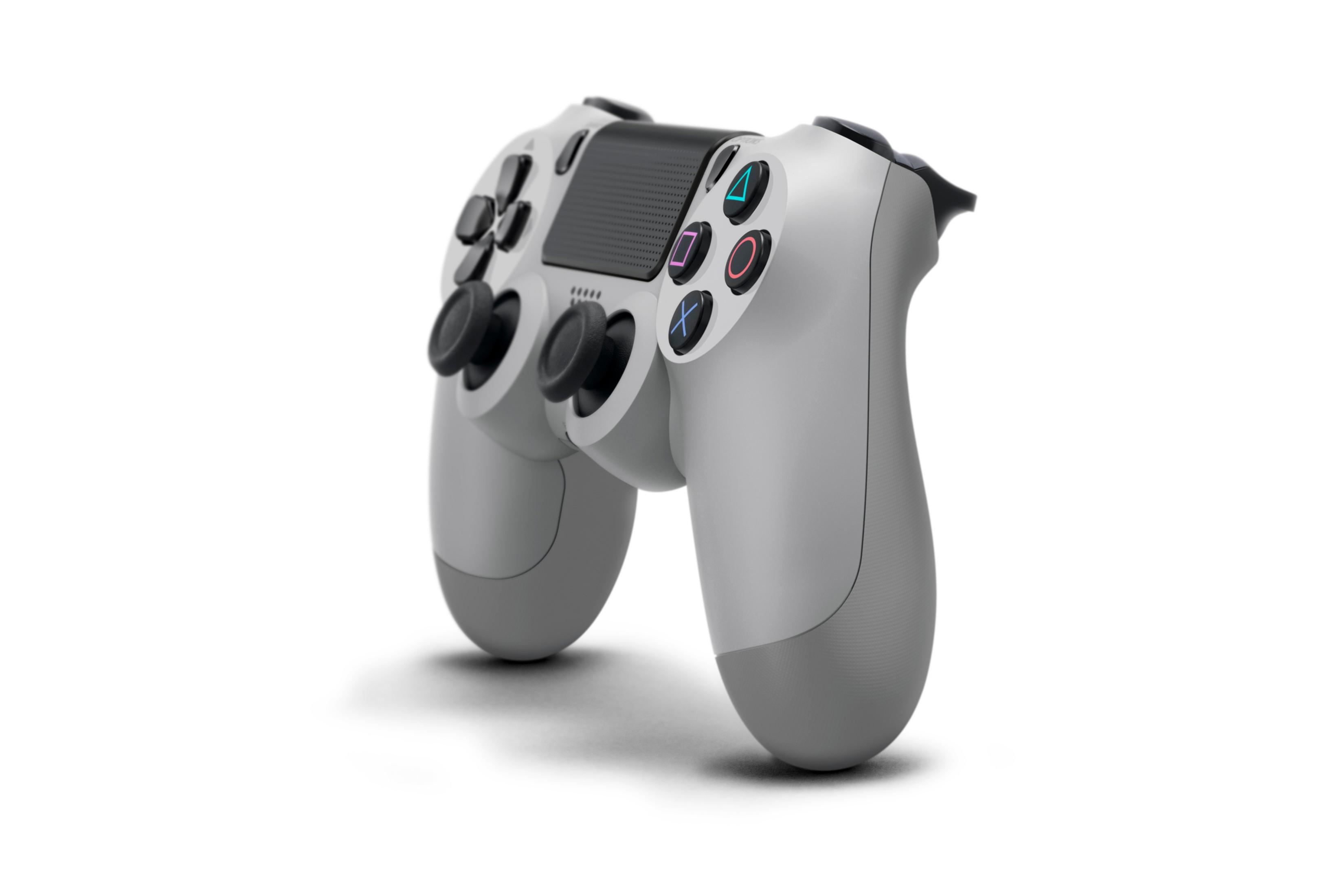 Controller di gioco nero di Harry Potter con disegni luminosi blu. Il controller ha il logo di Harry Potter e le etichette dei pulsanti.