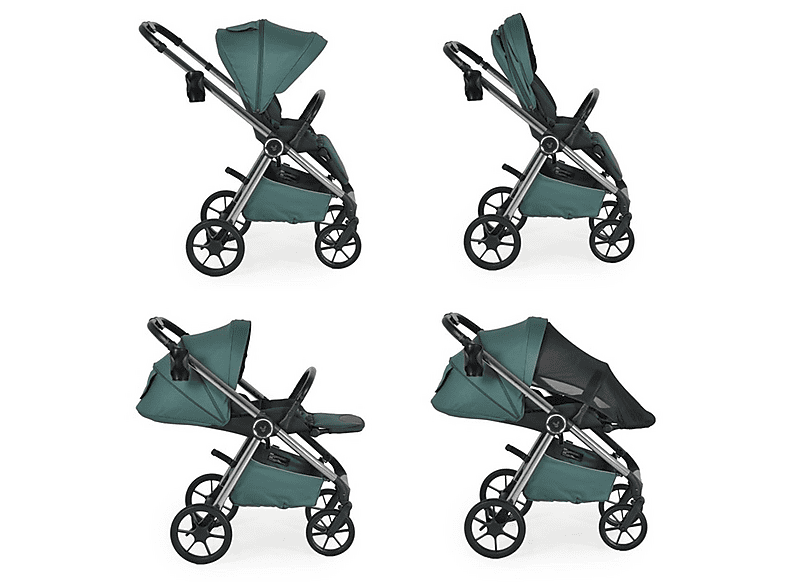 CANGAROO Unique 3 in 1 Kinderwagen grn | MediaMarkt