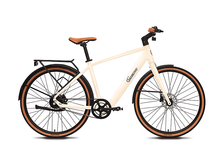 SACHSENRAD C3M Roma II Citybike (Laufradgröße: 28 Zoll, Unisex-Rad, Marmorweiß)