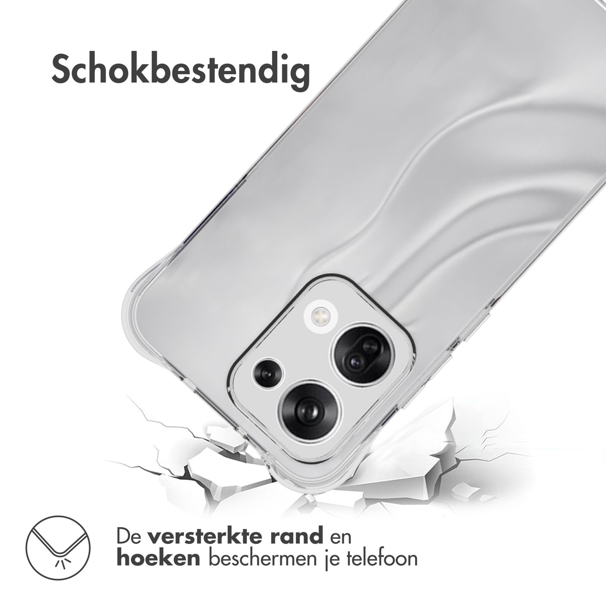 Une coque de téléphone avec un téléphone à l'intérieur, avec une surface fissurée pour montrer la résistance aux chocs.