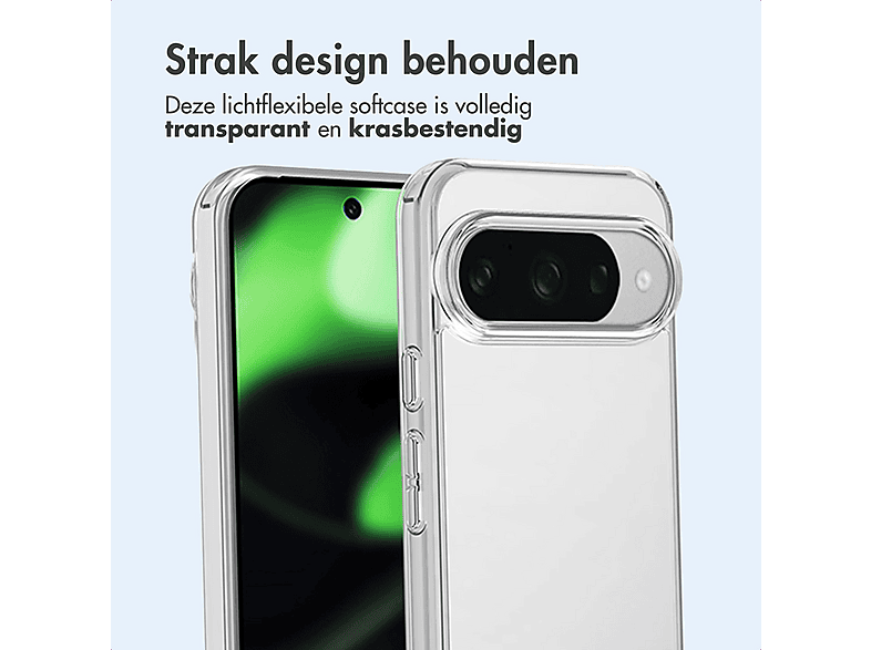 OtterBox Cover per Google Pixel 9 Pro XL Symmetry Clear, resistente a