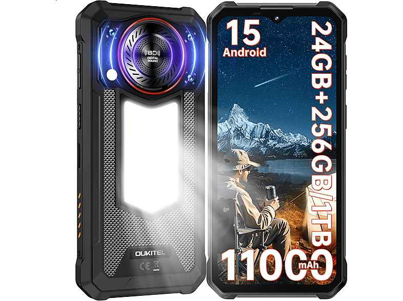 OUKITEL WP53 Pro 5G 11000mAh 1 TB Schwarz Dual SIM