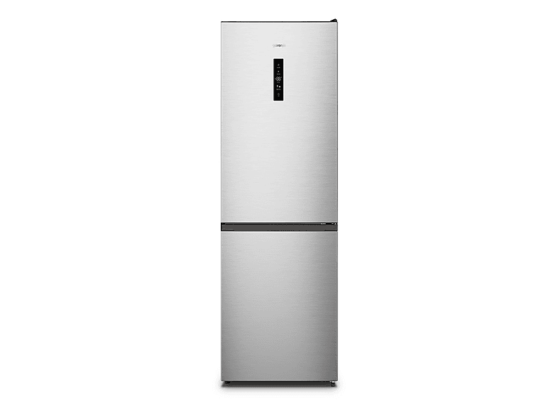GORENJE N 619 EAXL4 Kühlgefrierkombination (E, 243 kWh, 1860 mm hoch, Edelstahl-Look)