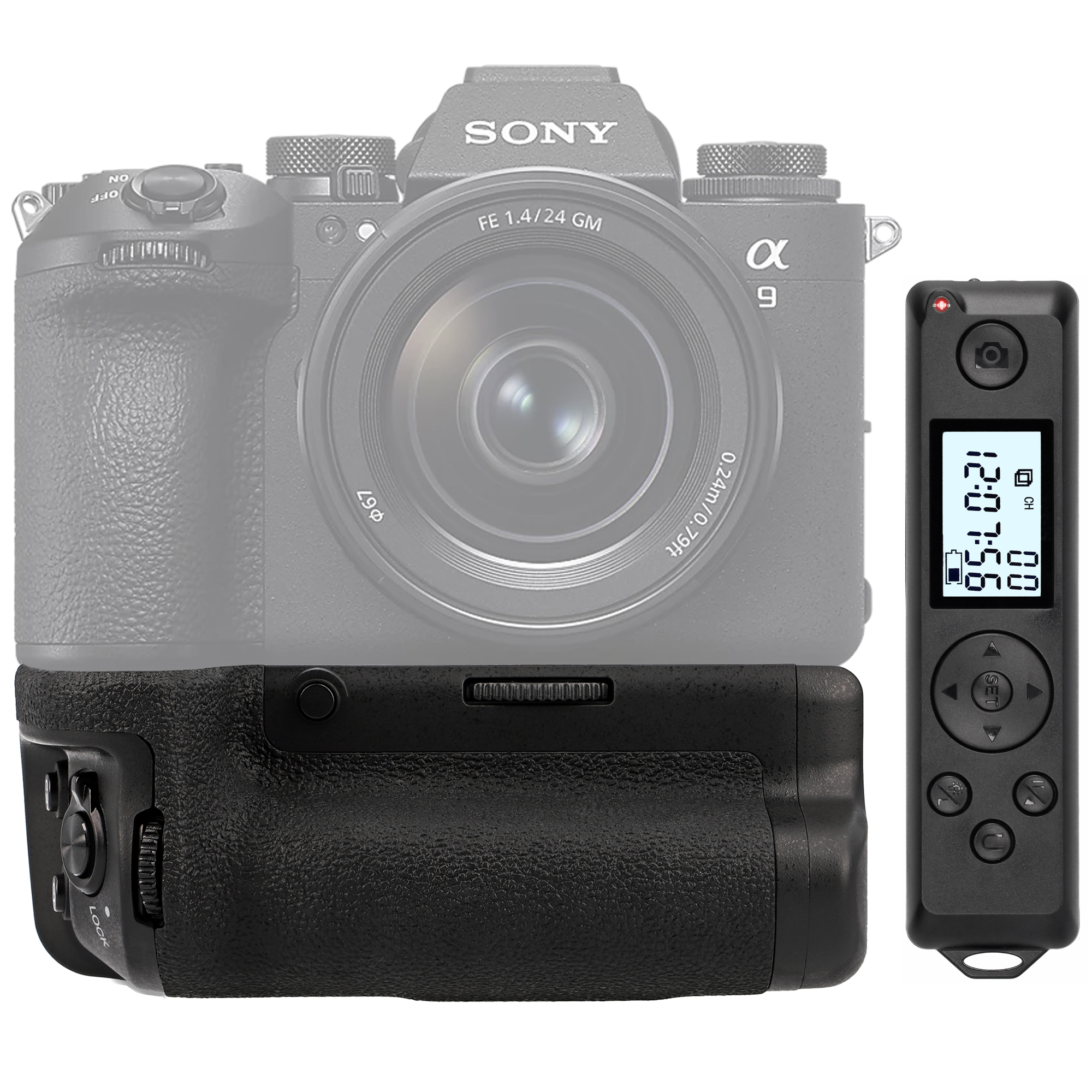 AYEX VG-C5 Sony A9 III A1 II Remote, Akkugriff, schwarz | MediaMarkt