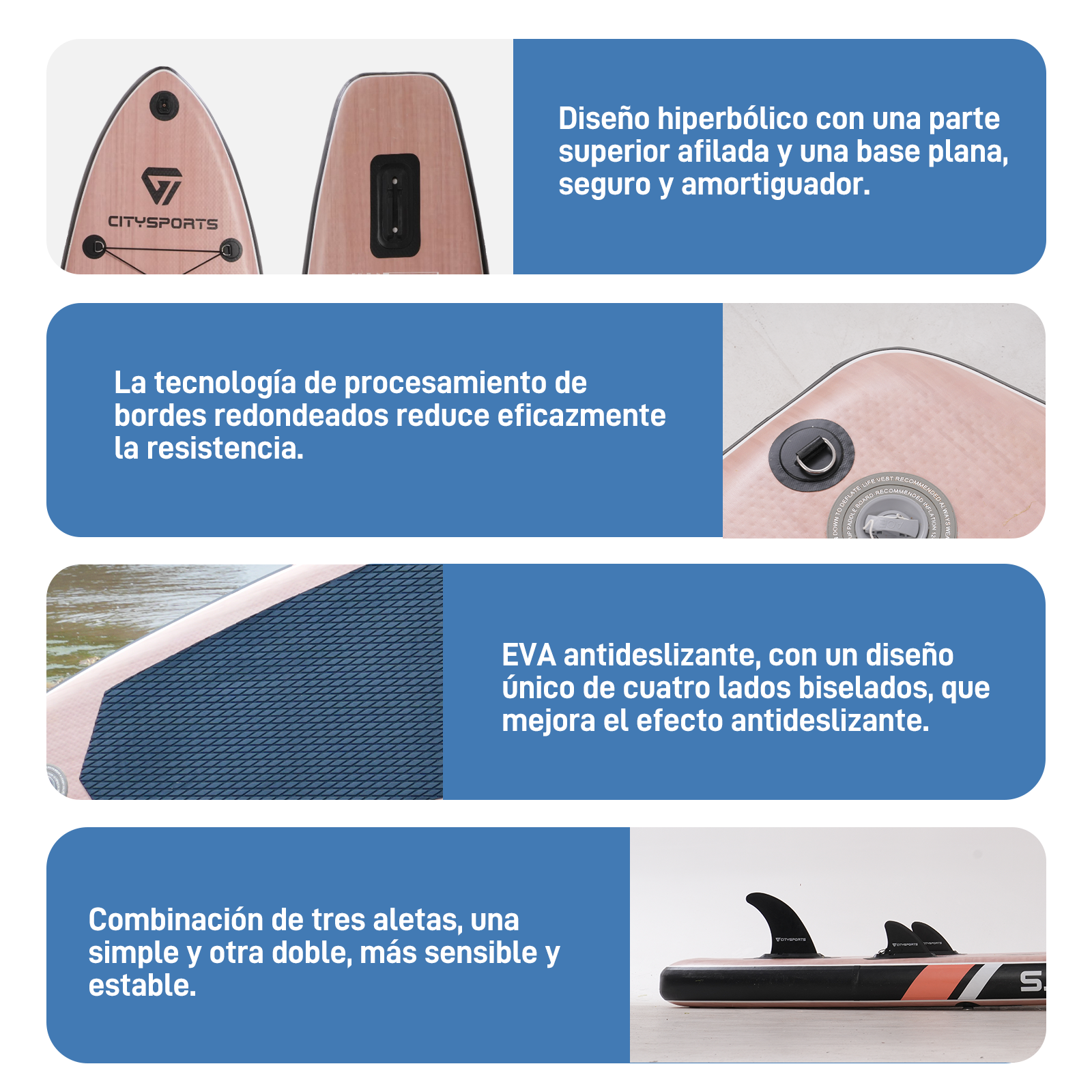Tabla paddle surf | CITYSPORTS 320 cm con accesorios completos