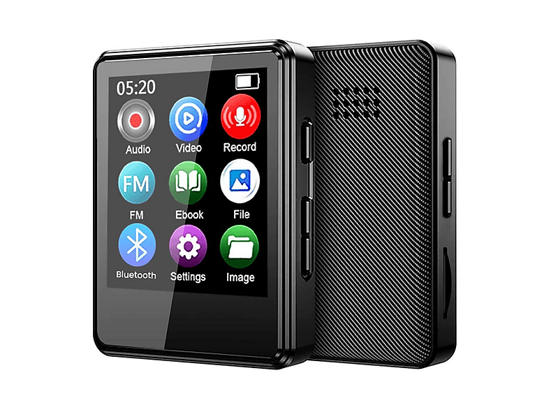 NAXSIR 64GB Bluetooth MP4 Walkman MP3-Player (64 GB, Tragbarer ...