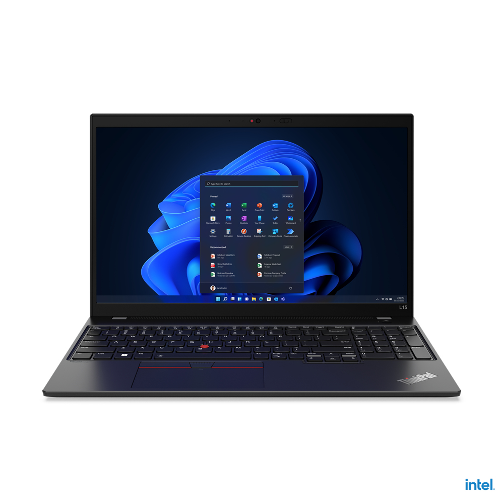 LENOVO ThinkPad L15 Gen 3 Intel Core i5-1235U 8 GB RAM 512 GB SSD 15,6 inç Windows 11 Pro Laptop Siyah