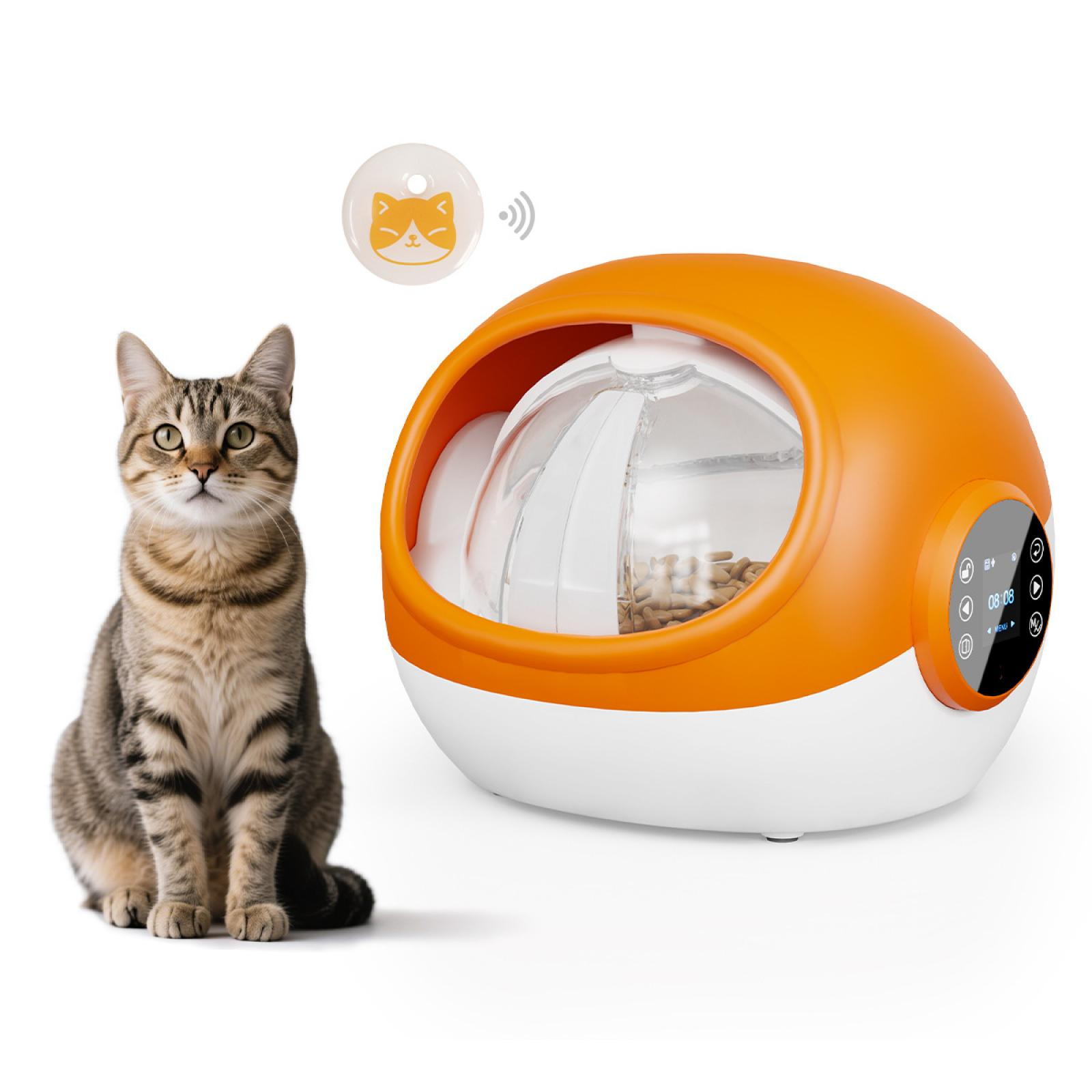 HIYORI 0,7L Chiperkennung Rutschfest Futterautomat | MediaMarkt