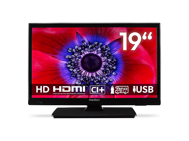 MEDION E8192500 (MD819000) Fernseher (Flat, 19 Zoll / 47 cm, HD)