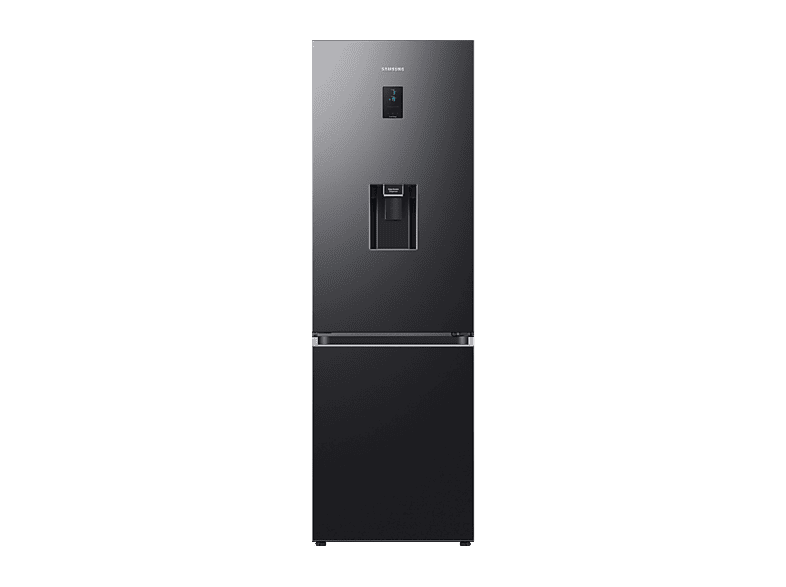 SAMSUNG RL34C652CB1/EG Kühl- und Gefrierkombination (C, 163 kWh, 1853 mm hoch, Premium Black Steel)