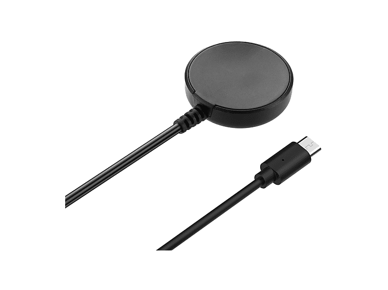 INF Cargador para reloj Samsung, cable de carga tipo C, Ladekabel, 1 m, Schwarz