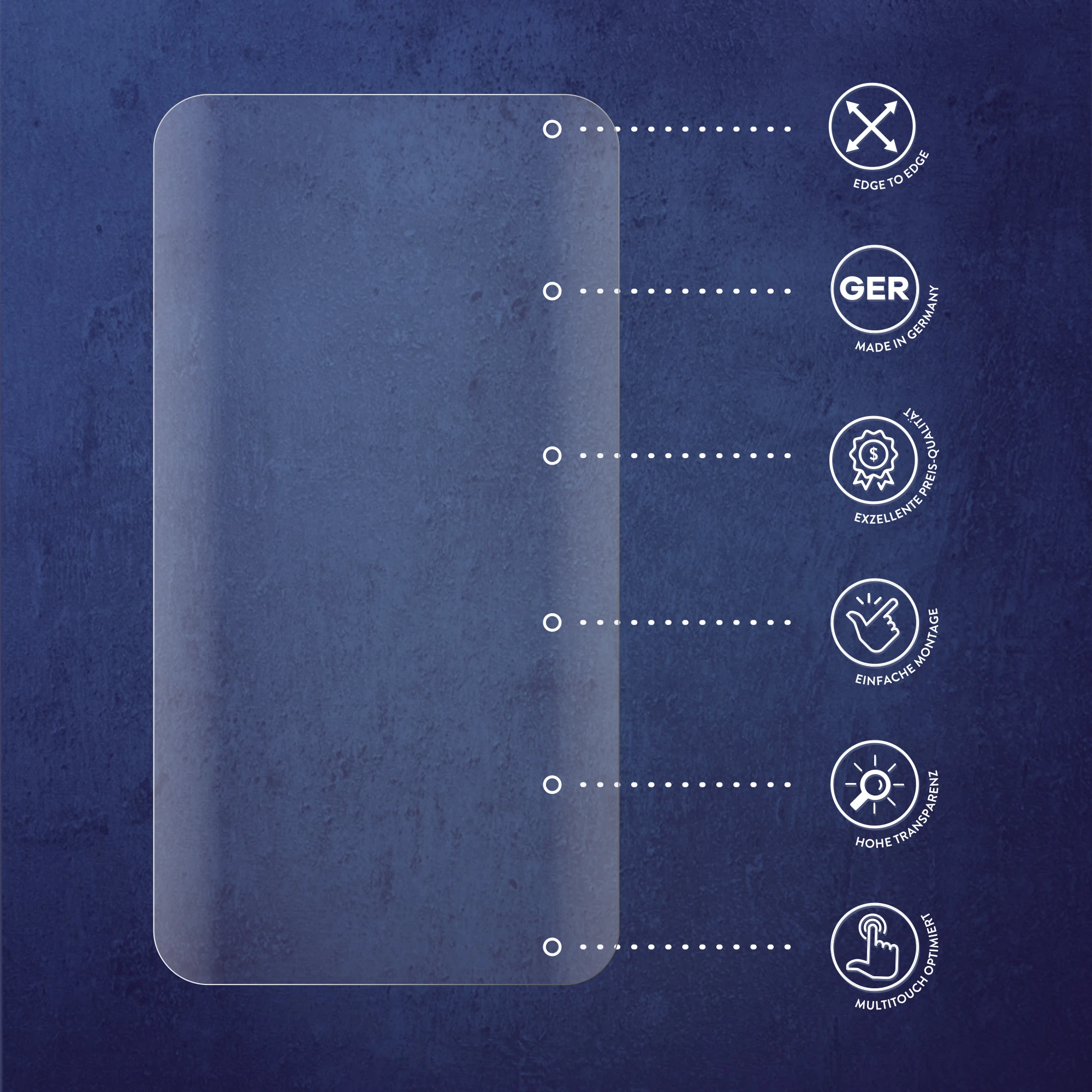 Savvies - Screenprotector Voor Motorola Moto G15 Pow   Folie Beschermfolie Transparant Volledig Dekking 4 Stuks 1160574878