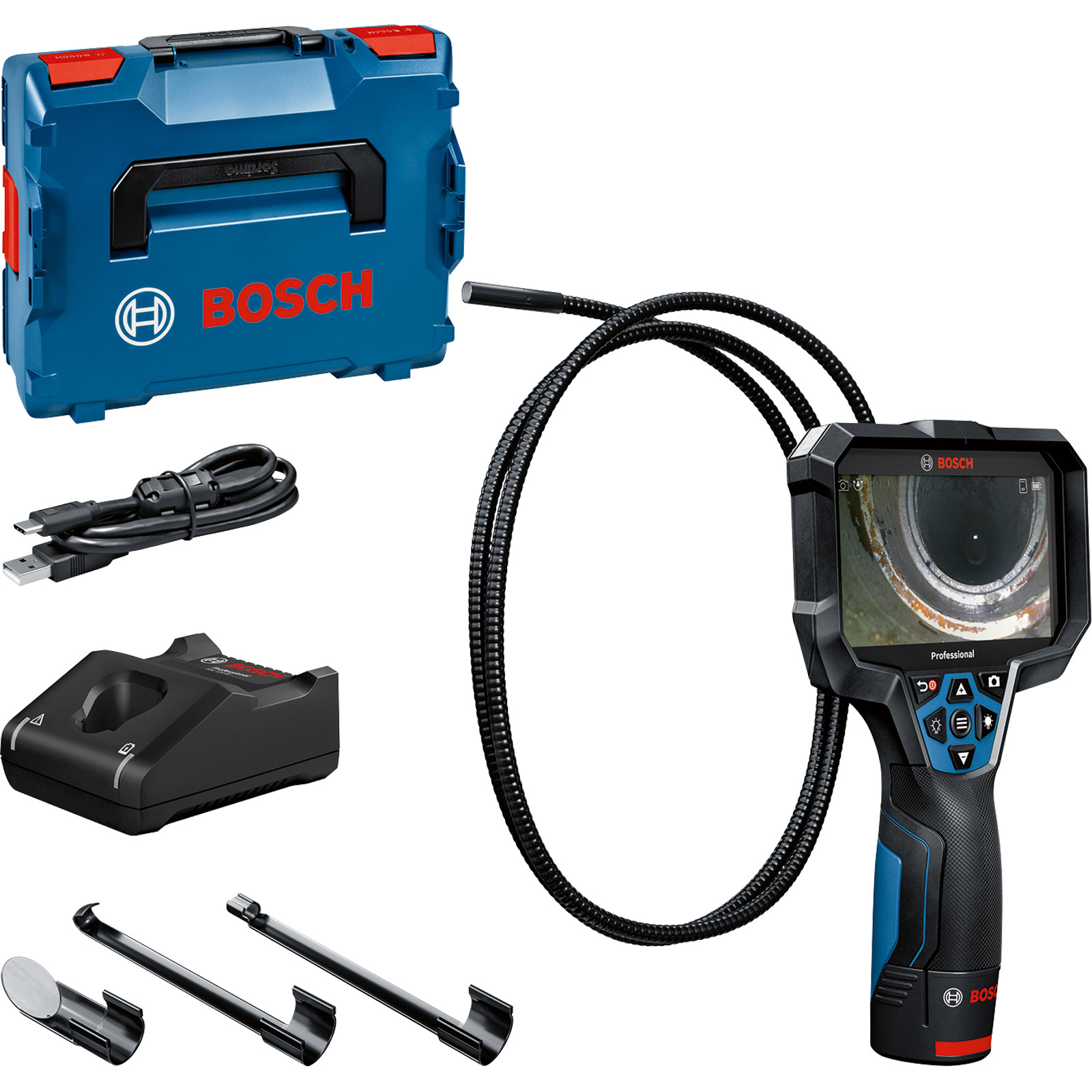 BOSCH GIC 12V-5-27 C  LBOX + Profesyonel Denetim Kamerası