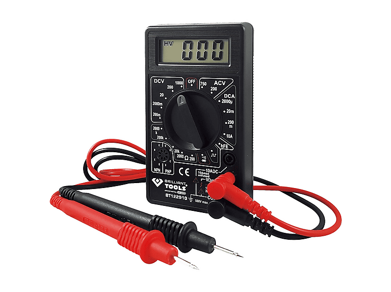 BRILLIANT TOOLS Digital-Multim | BT122910 Multimeter | SATURN