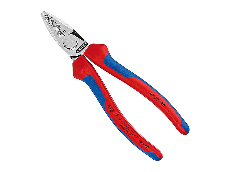 KNIPEX KP-9772180, Kombinationswerkzeug, 1,6 cm Presswerkzeug ...