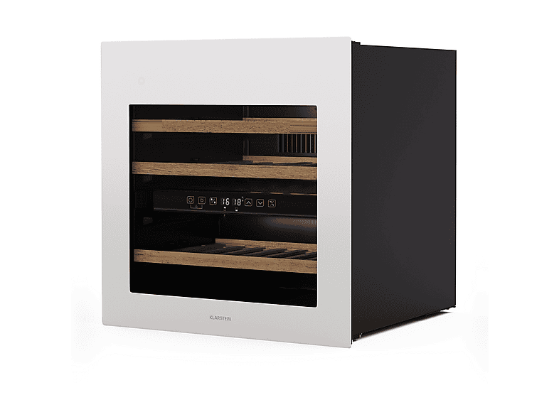 KLARSTEIN Rhone 36 Duo Weinkühlschrank (EEK G, Weiß)
