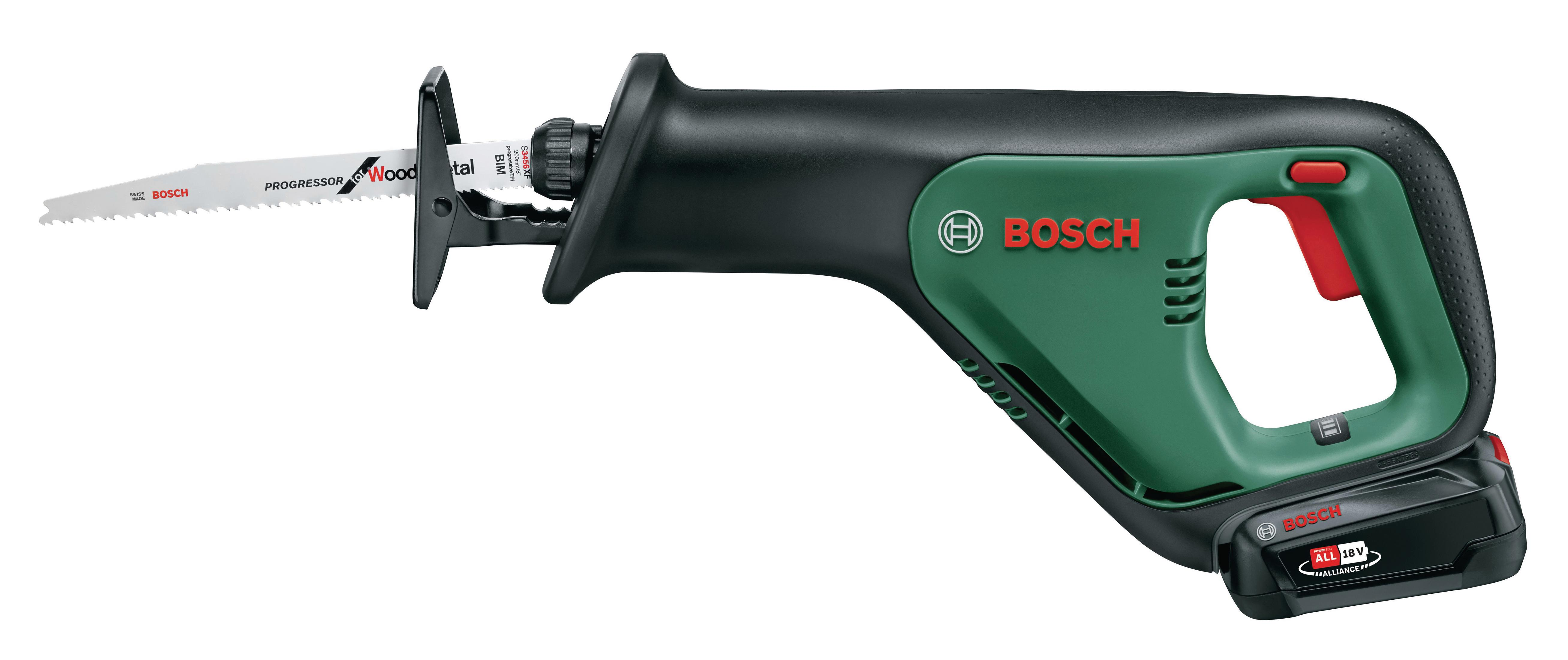 BOSCH AdvancedRecip 18 Tek Akülü 2.5Ah Tilki Kuyruğu Testere