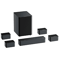 MediaMarkt ULTIMEA Poseidon D80 Boom - 500W 7.1 Soundbar met Dolby Atmos, 6,5" Draadloze Subwoofer, APP Bediening Soundbar Zwart aanbieding