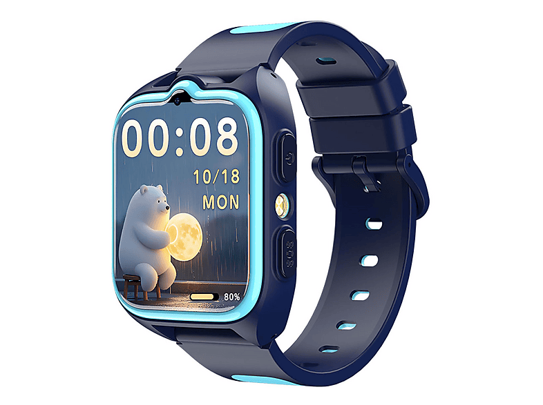 BLACKVIEW Z30 Smart Watch Silikon, Blau