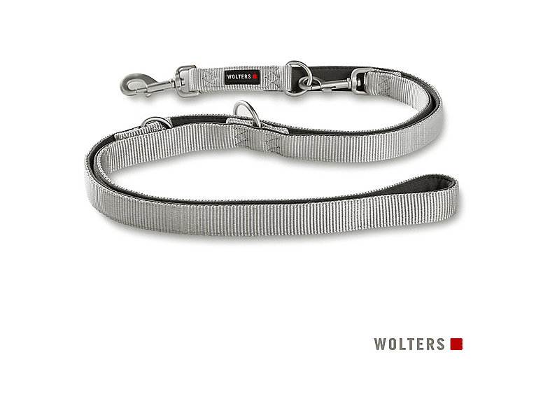Wolters Professional Hundeführleine – Größe L, 200 Cm X 20 Mm | Aus Robustem Nylon, Aqua | Für Mittlere Bis Große Hunde