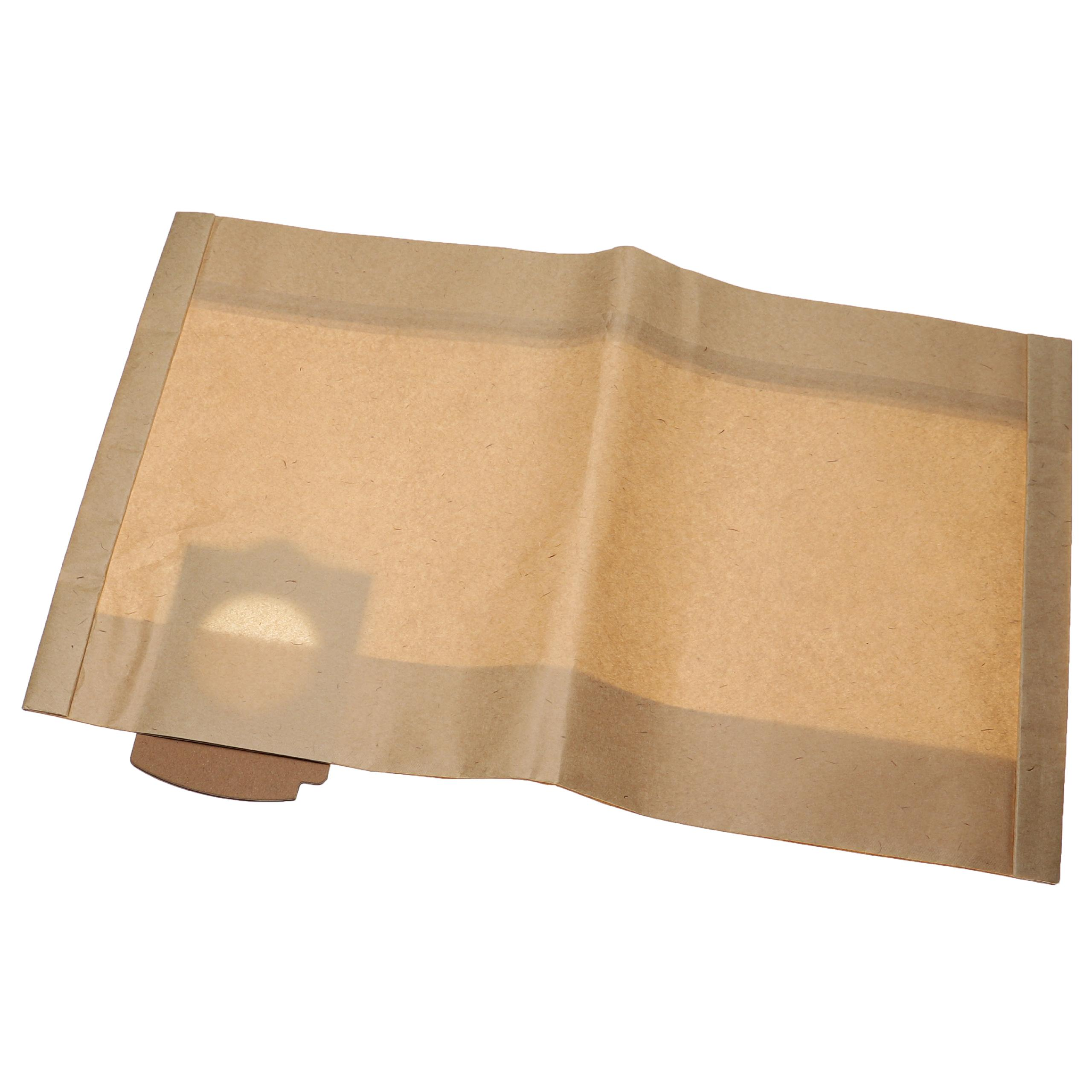 Ein offener, brauner Papierordner vor weißem Hintergrund. Der Ordner hat eine Tasche und eine Klappe.