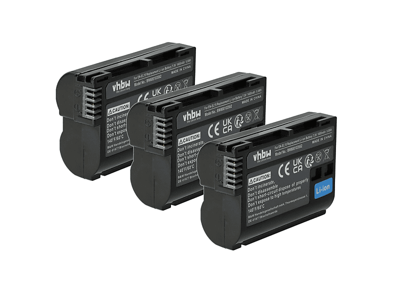 VHBW 77081 Li-Ion Akku, Li-Ion, 1400 mAh | MediaMarkt