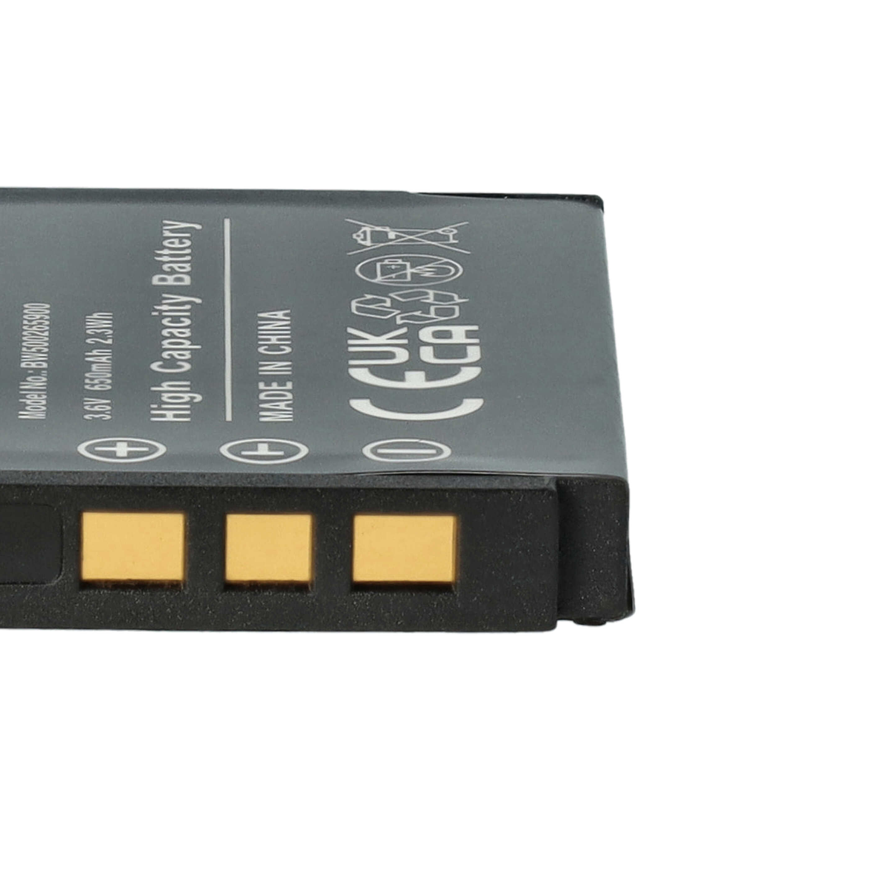 Ein Akku mit Text, der Modell, Spannung, Kapazität und "High Capacity Battery" angibt. Es steht auch "MADE IN CHINA" drauf.