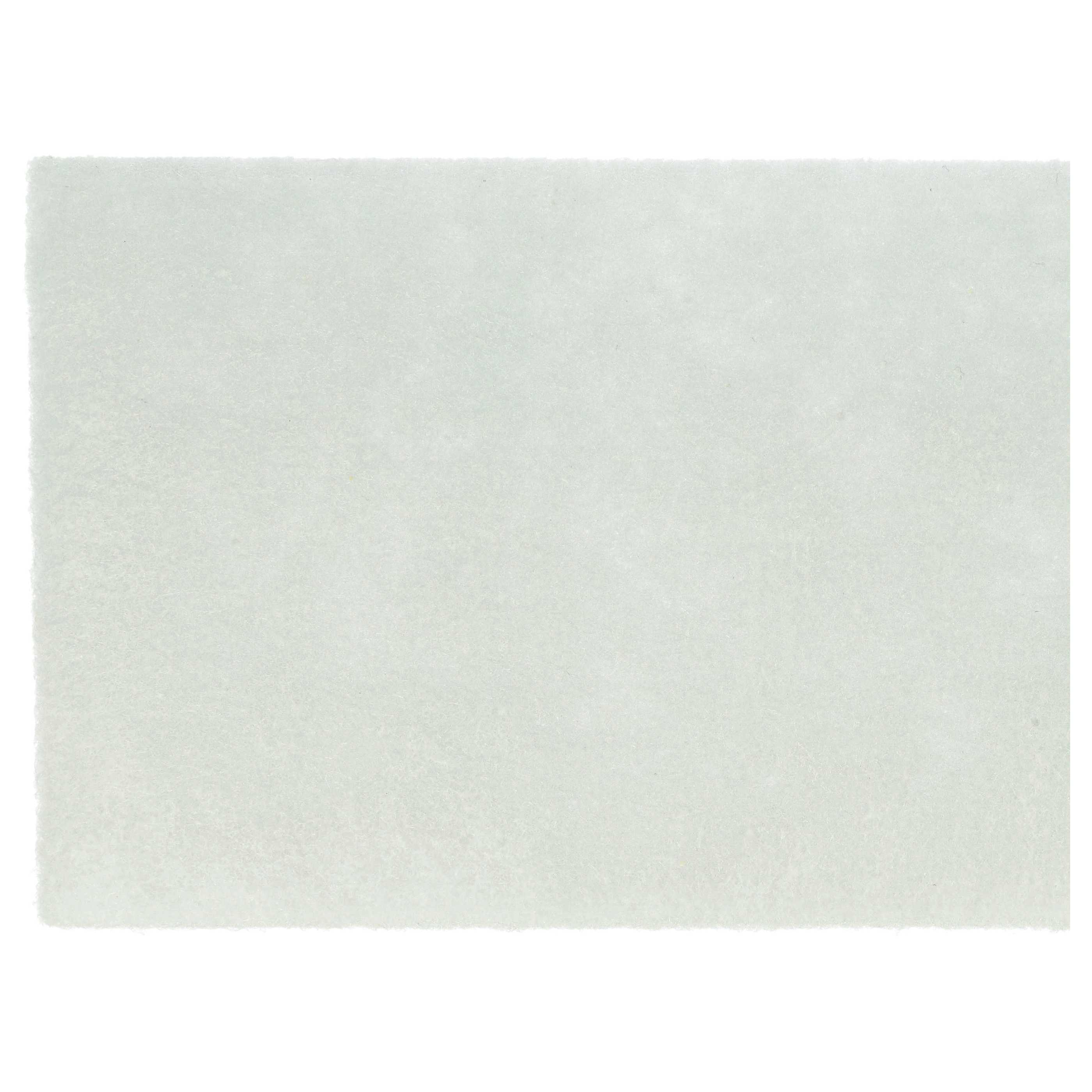 Ein rechteckiges, hellgrünes Papier mit rauer, strukturierter Oberfläche und zerrissenen Kanten auf weißem Grund.