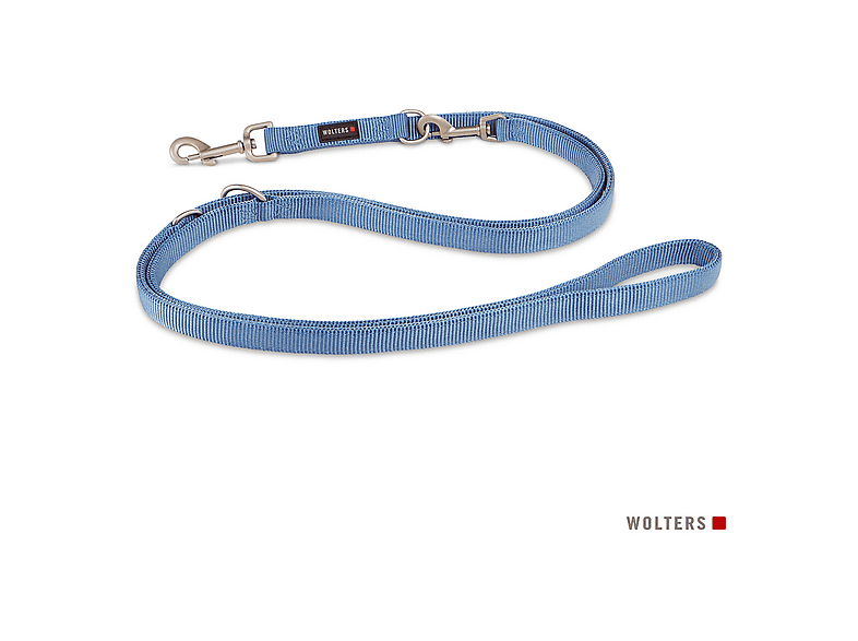 Wolters Professional Führleine Für Hunde – Größe L, 200 Cm X 20 Mm, Himbeer, Doppellagig, Dreifach Verstellbar